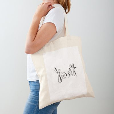 Yeat Metallic Text Tote Bag Official Yeat Merch