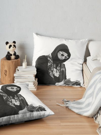 Yeat Rapper Throw Pillow Official Yeat Merch