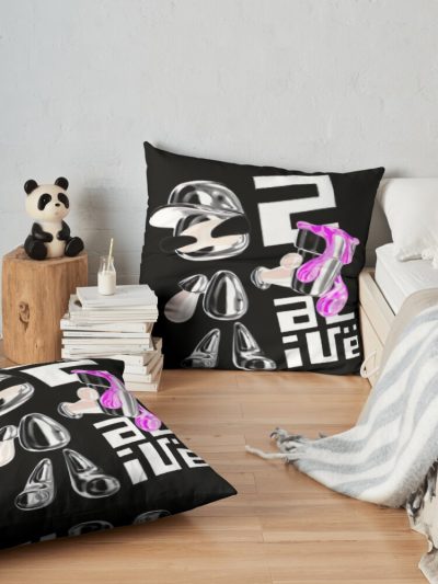 Stylized Yeat 2 Alive Throw Pillow Official Yeat Merch