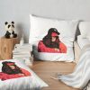 Red Hoodie Throw Pillow Official Yeat Merch