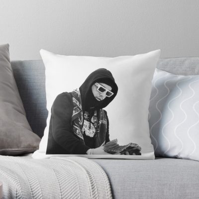 Yeat Rapper Throw Pillow Official Yeat Merch