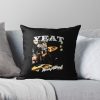 Yeat Vintage Style Throw Pillow Official Yeat Merch