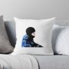 Black Beanie Throw Pillow Official Yeat Merch