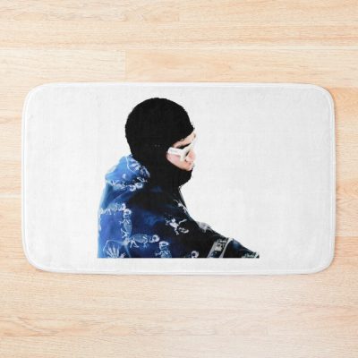 Black Beanie Bath Mat Official Yeat Merch