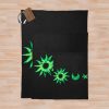 Stylized Yeat Logo Design Throw Blanket Official Yeat Merch