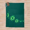 Stylized Yeat Logo Design Ex Throw Blanket Official Yeat Merch