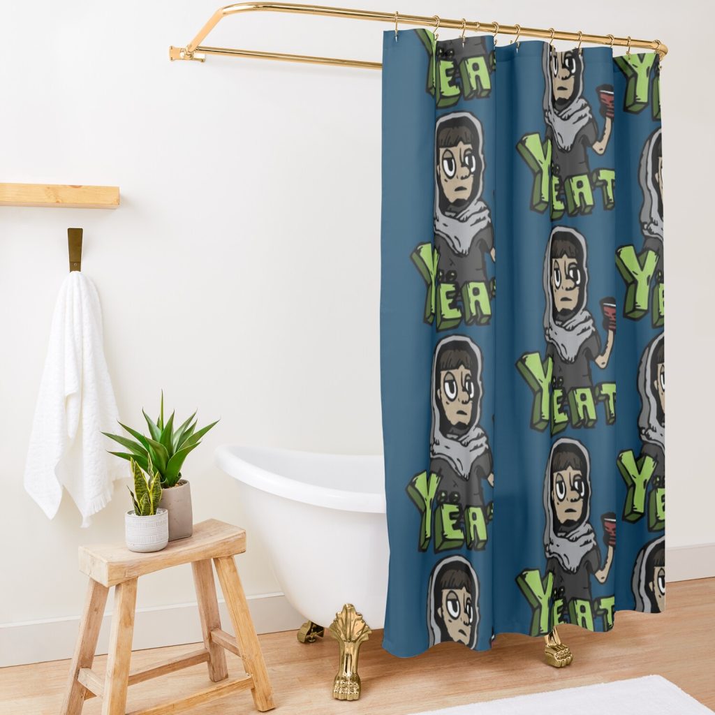 Yeat Shower Curtain Official Yeat Merch