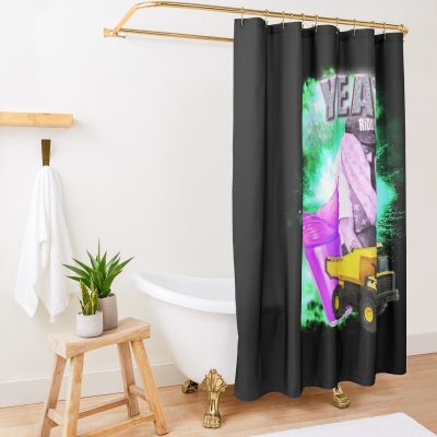 Yeat Vintage Rapper Design Shower Curtain Official Yeat Merch